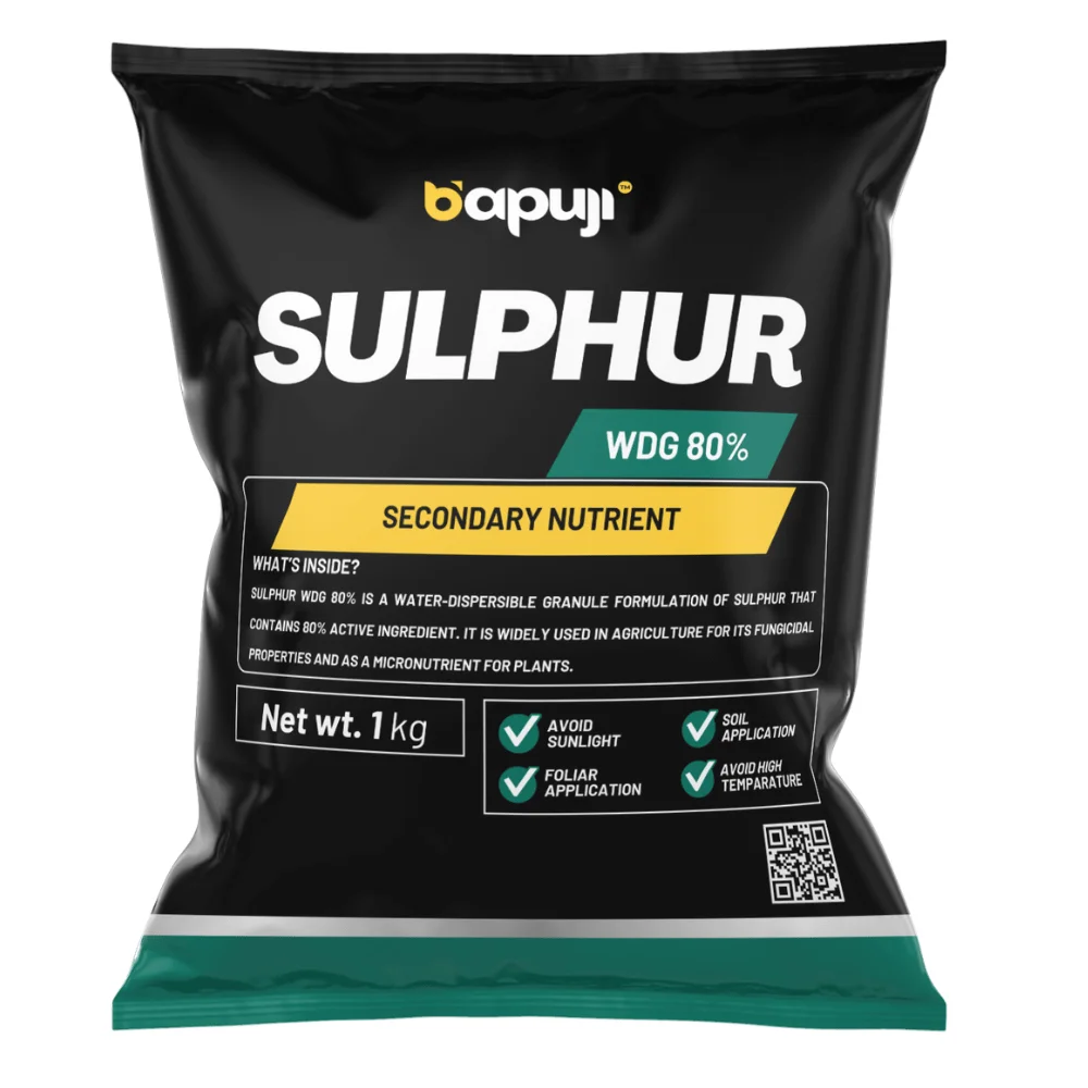 Sulphur WDG 80% Fungicide and Fertilizer